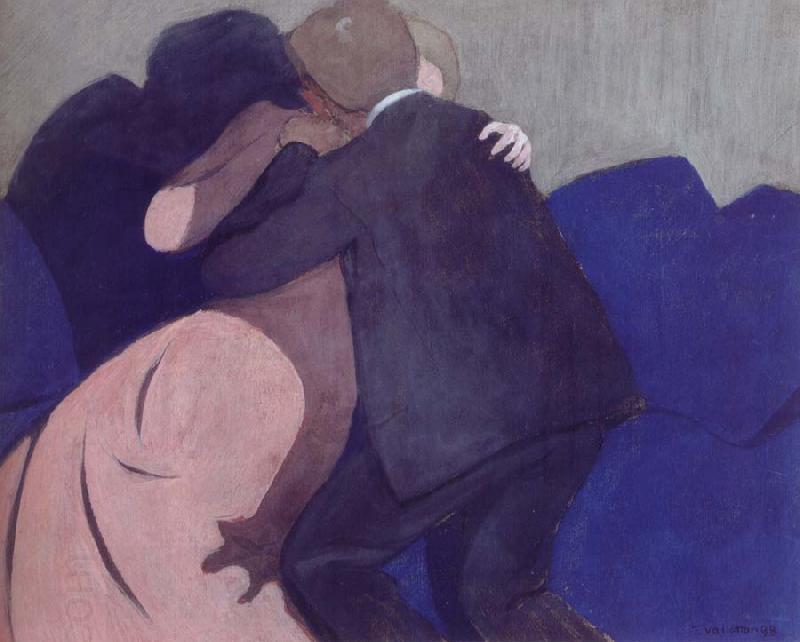 Felix Vallotton The Kiss oil painting picture